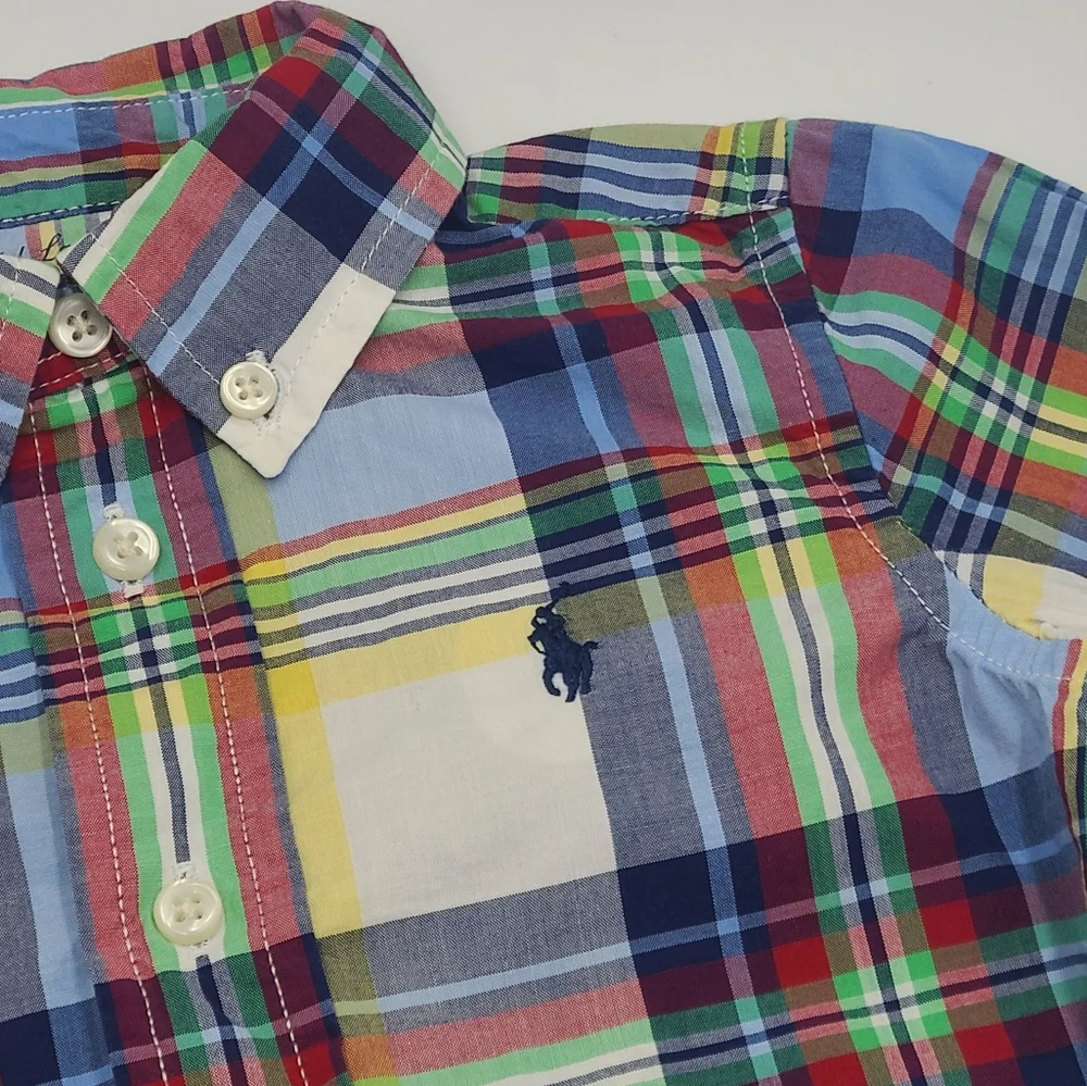 Ralph Lauren primary plaid
